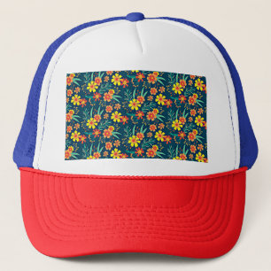 Floral Background Beautiful Design-46566 Trucker Hat