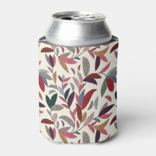 Floral background can cooler