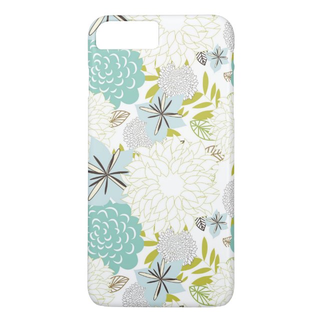 Floral background Case-Mate iPhone case (Back)