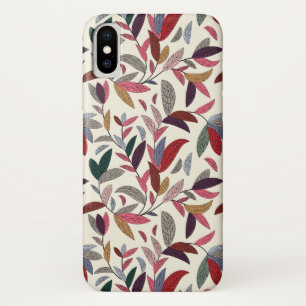 Floral background iPhone x case