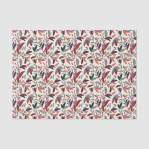 Floral background tissue paper
