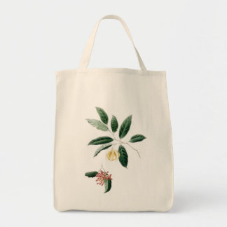Floral Bag, red and yellow flower Tote Bag