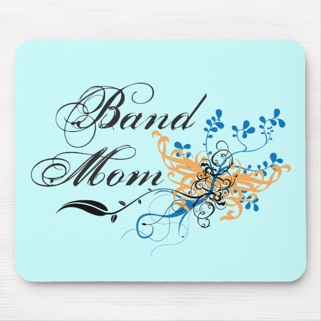 Floral Band Mum Mouse Pad (Front)