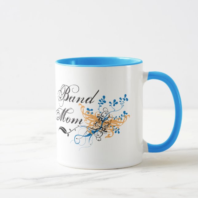 Floral Band Mum Mug (Right)