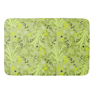 Floral Bath Mat
