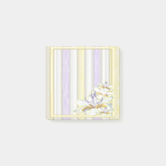 Floral Bee 3x3 Post it Note