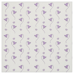 Floral Bells Pattern  Fabric