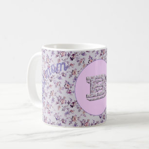 Floral Best mum B Coffee Mug