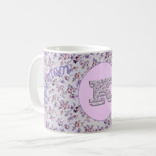 Floral Best mum K Coffee Mug