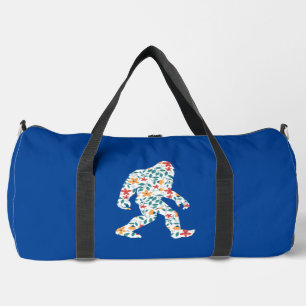 FLORAL BIGFOOT DUFFLE BAG
