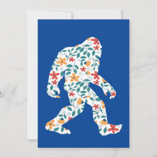 FLORAL BIGFOOT        INVITATION