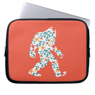 FLORAL BIGFOOT LAPTOP SLEEVE