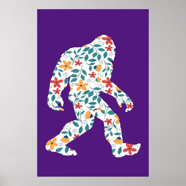 FLORAL BIGFOOT       POSTER (Front)