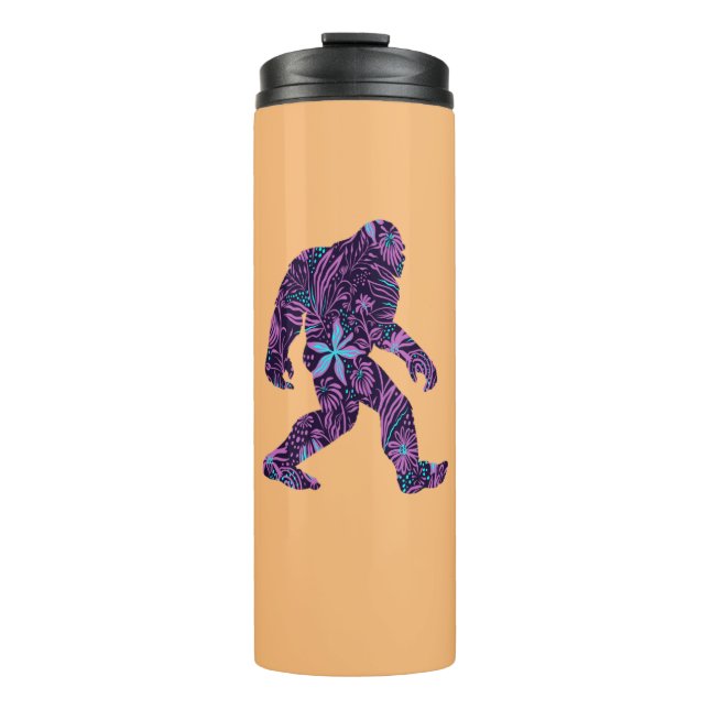 FLORAL BIGFOOT         THERMAL TUMBLER (Front)