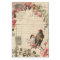 Floral Birds Ephemera Decoupage Tissue Paper