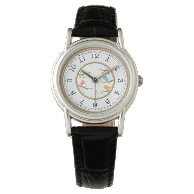 Floral Birds Watch (Front)