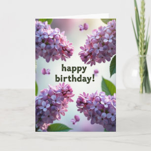 Floral Birthday Card