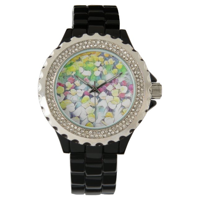 Floral Black Watch (Floating) (Front)