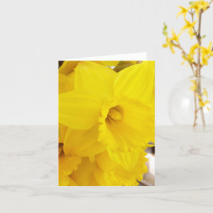 Floral Blank Greeting Card