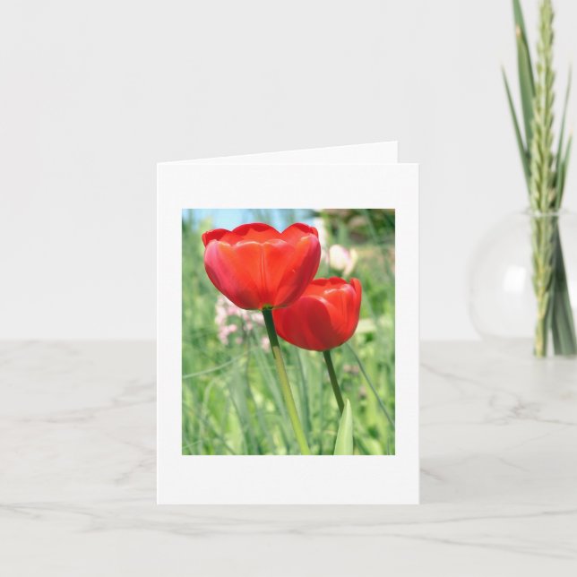 Floral Blank Notecard (Front)