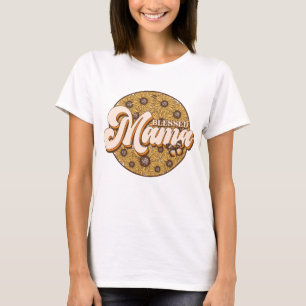 Floral Blessed Mama T-Shirt