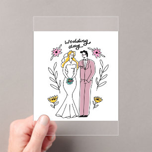Floral Bliss Anniversary Invitation - Whimsical