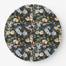 Floral Bliss Clock
