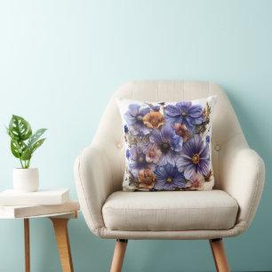 "Floral Bliss Pillow - Bring Spring Indoors!"
