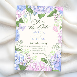 Floral bloom garden wedding invitation