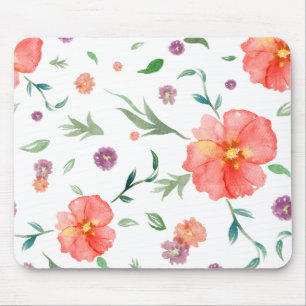 Floral Bloom Mouse Pad – Artistic Gift for Her
