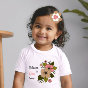 Floral blossom baby T-Shirt