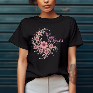 Floral Blossom Swirl T-Shirt