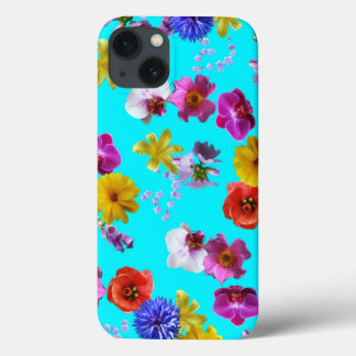Floral Blue Case