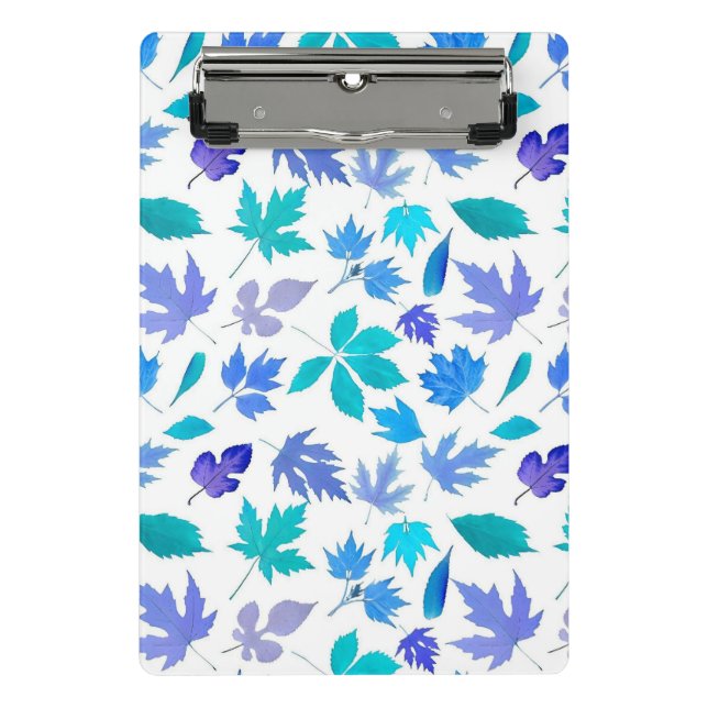Floral Blue Flowers Pattern Design-36566 Mini Clipboard (Front)