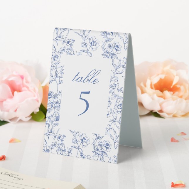 Floral Blue Toile Wedding (In SItu (Wedding))