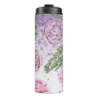 *~* Floral Blush Lavender PEONY Purple Glitter