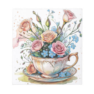 Floral boho phonecase notepad