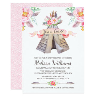 baby shower cards for girl