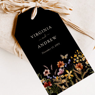 Floral Boho Wedding Gift Tags