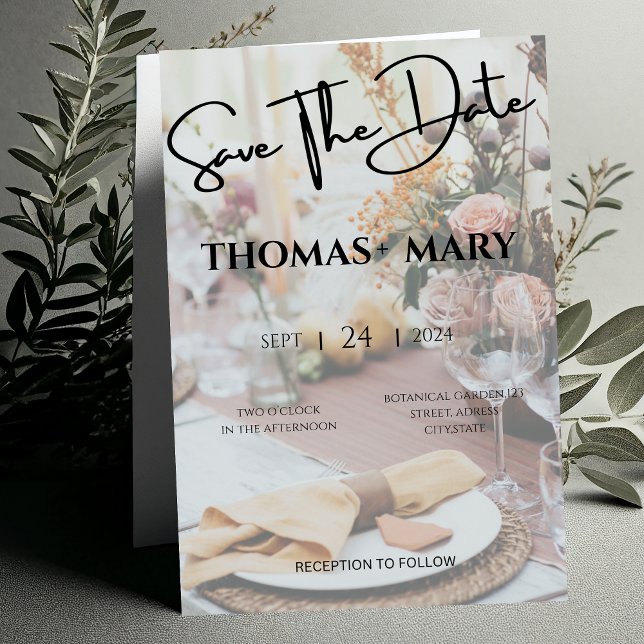 Floral Boho Wedding Invitation  (Creator Uploaded)