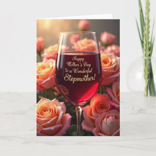 Floral Bokeh Mothers Day Card