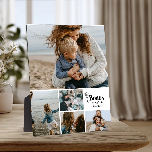 Floral Bonus Mama Memory Grid Plaque (Creator Uploaded)
