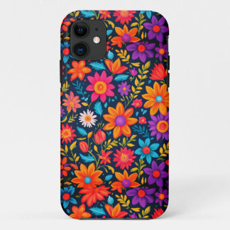 Floral border  iPhone 11 case