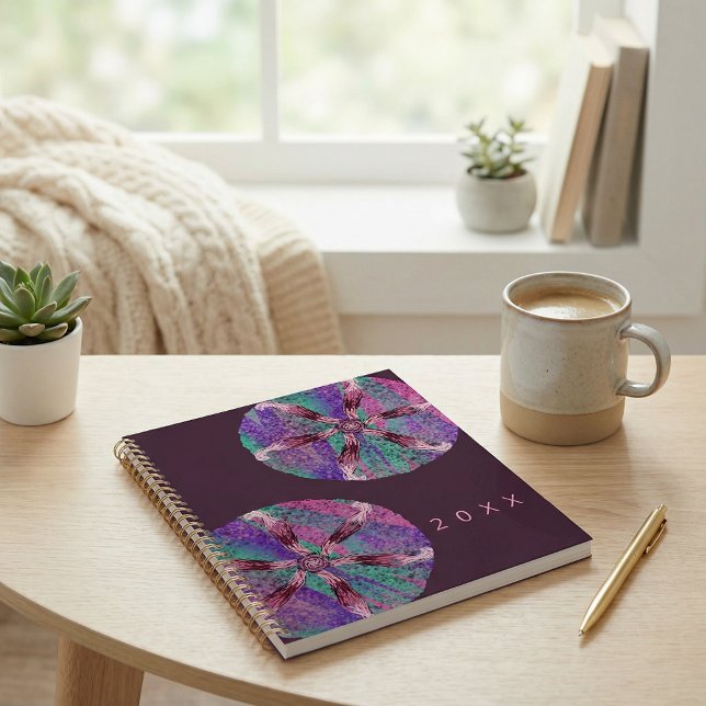 Floral  botanical abstract illustration planner (Creator Uploaded)
