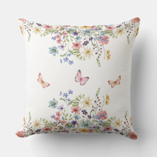 Floral Botanical Cushion