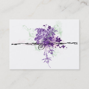 Floral Bouquet Abstract - Business Profile Cards