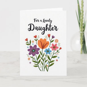 Floral Bouquet Affection Card