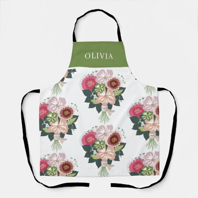 Floral Bouquet Apron (Front)