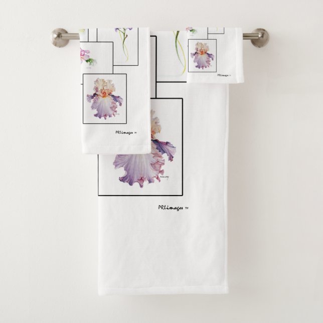 Floral Bouquet Bath Towel Set (Insitu)