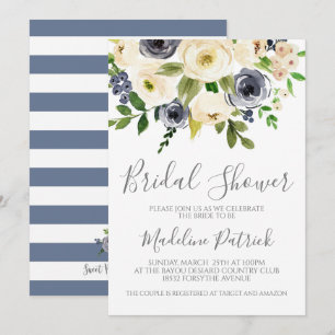 Floral Bouquet Bridal Shower Invitation
